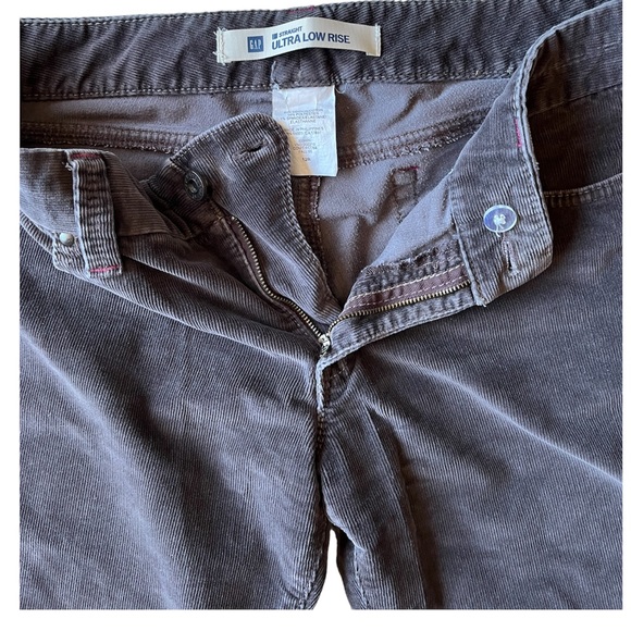 Gap Vintage Straight Ultra Low Rise Cords - Picture 14 of 16